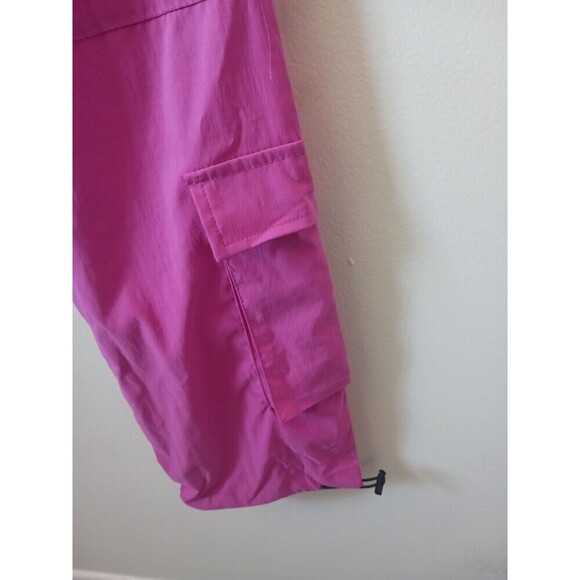 Decibel Buckle Strap Cargo Pants Streetwear Pockets Pink 2XL - Picture 7 of 10